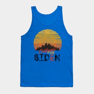 California for Biden Harris 2020  Ventage Tank Top